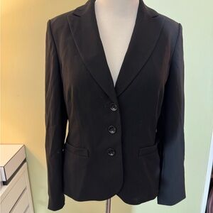 NYT Ann Taylor triacetate Black Blazer size 14